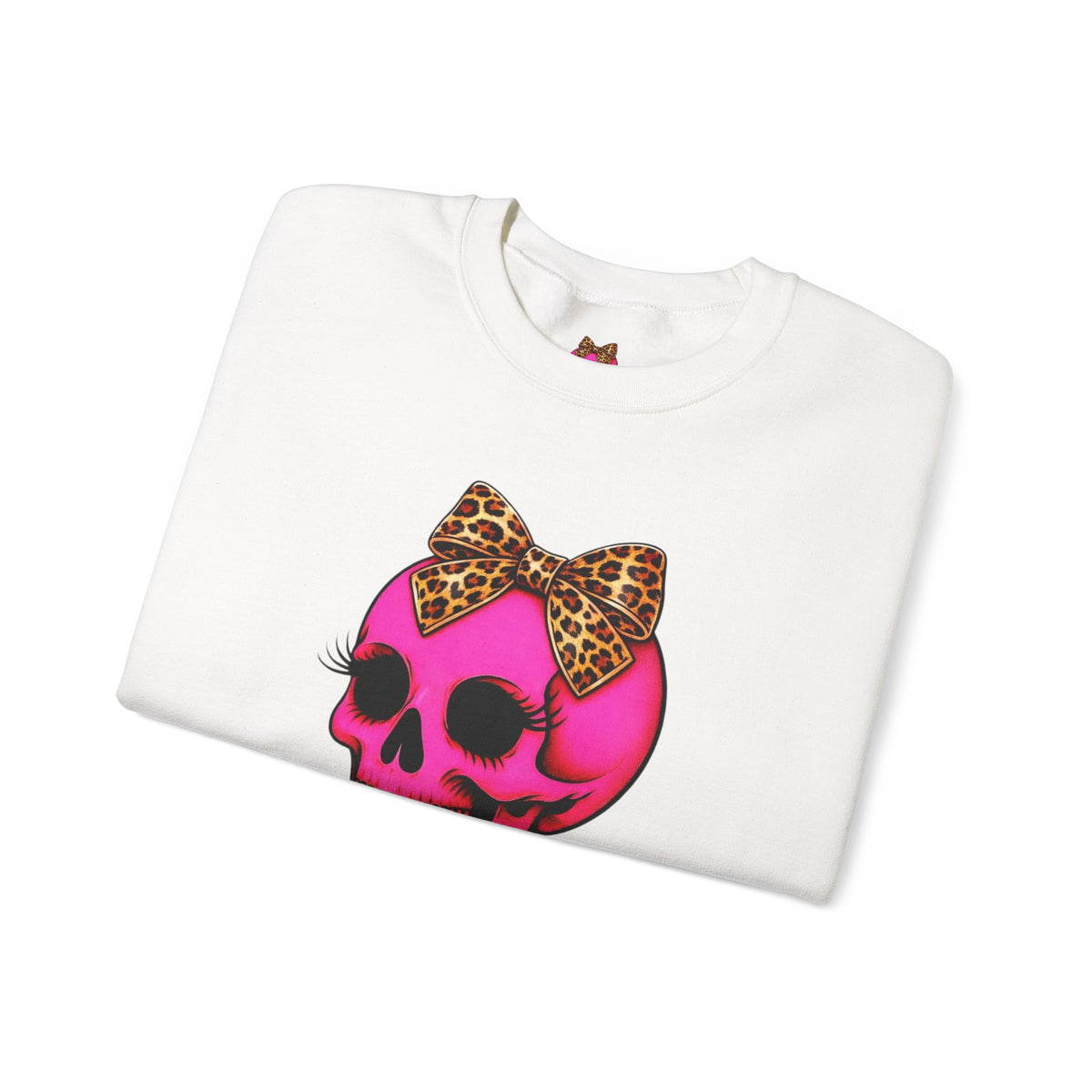 Diosa Salvaje Pink Skull Sweatshirt