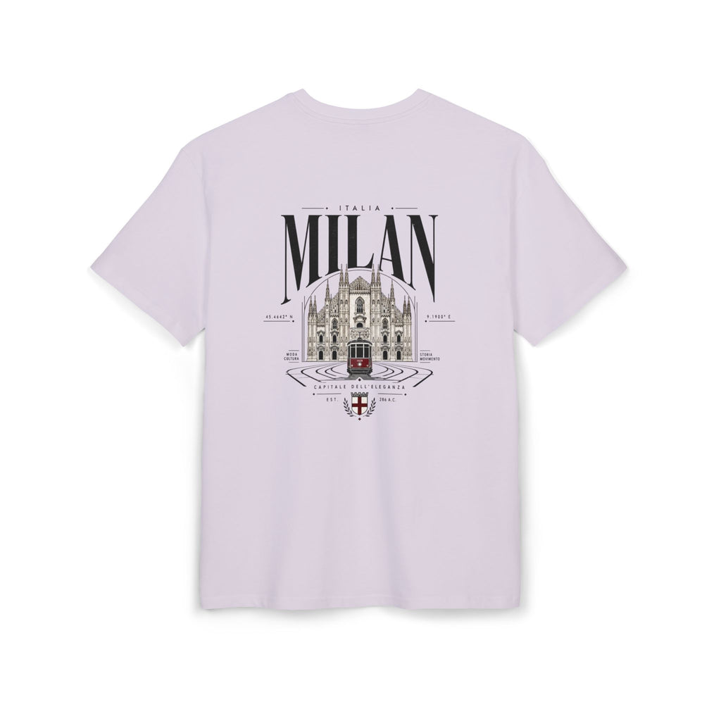 Milan Cathedral Graphic Tee | "Luxury Mindset" Oversized T‑Shirt