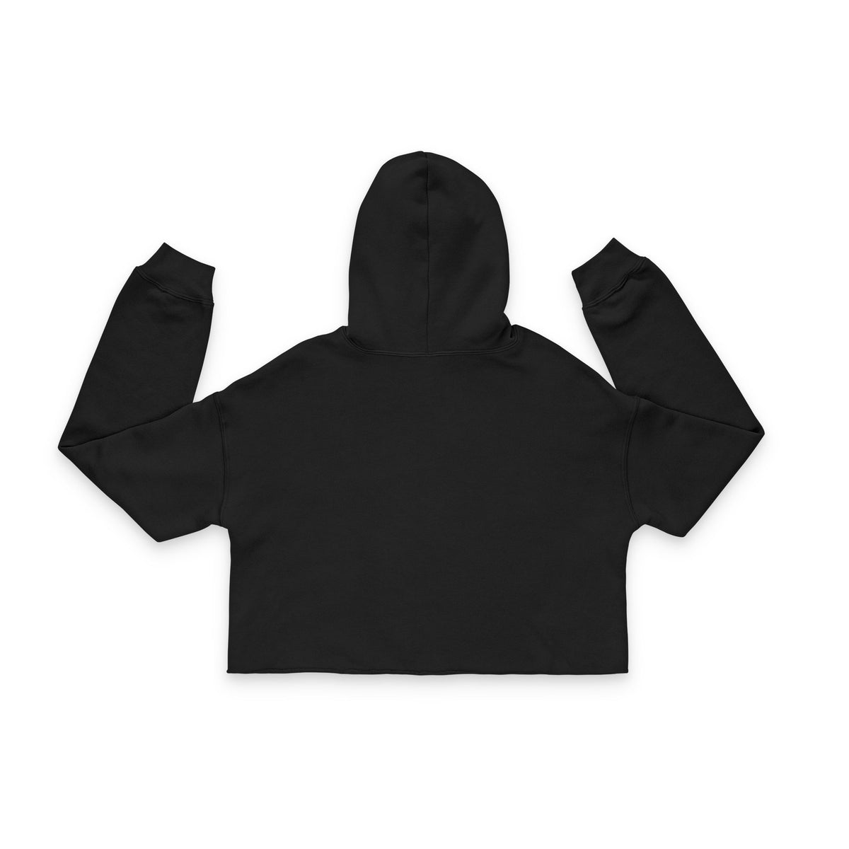 DIOSA SALVAJE™ Cropped Hoodie - Pink Skull Crown Graphic