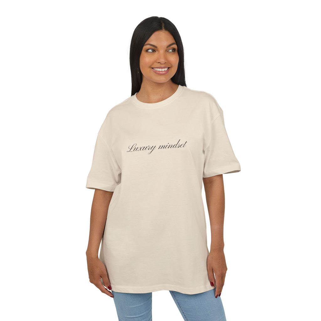 Milan Cathedral Graphic Tee | "Luxury Mindset" Oversized T‑Shirt