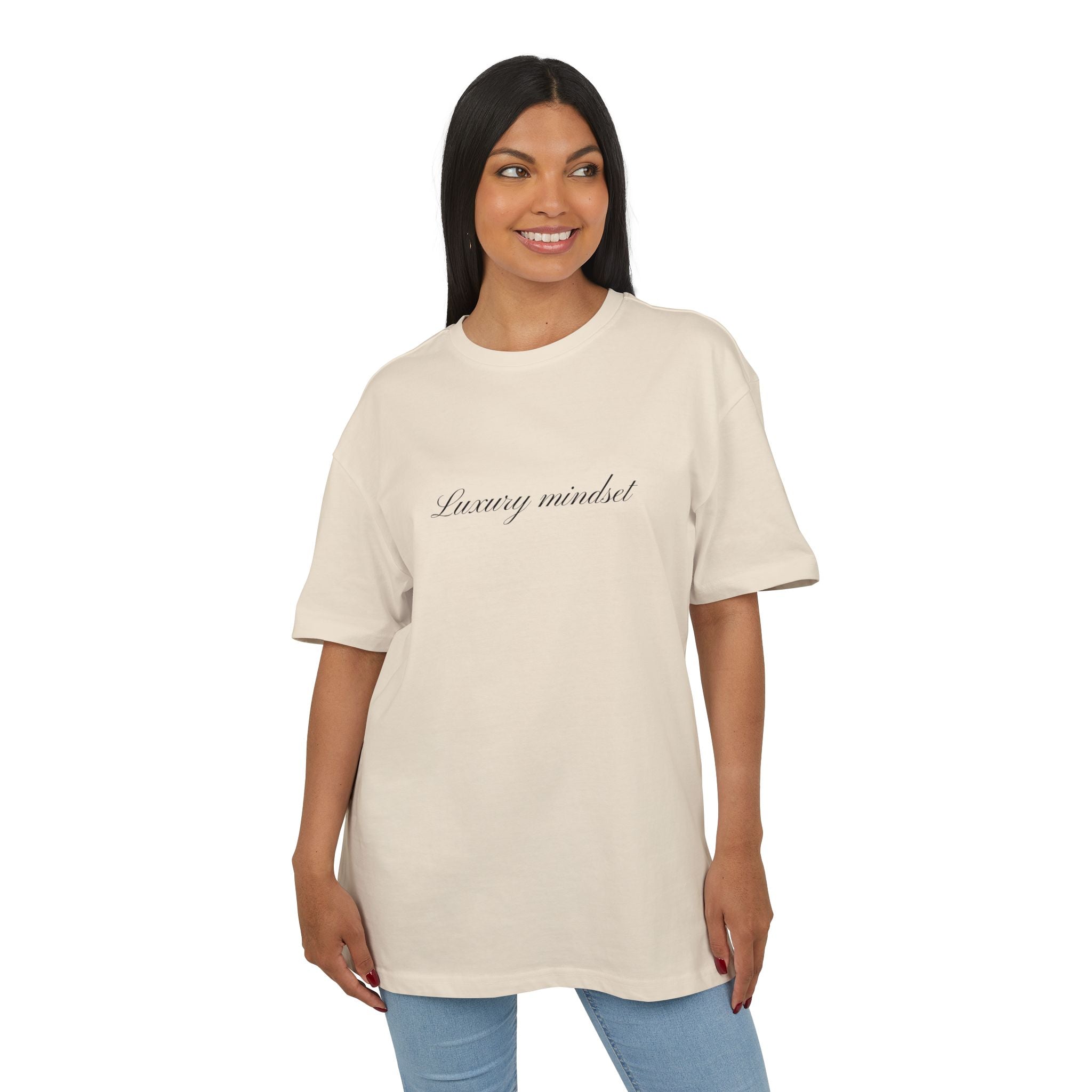 Milan Cathedral Graphic Tee | "Luxury Mindset" Oversized T‑Shirt