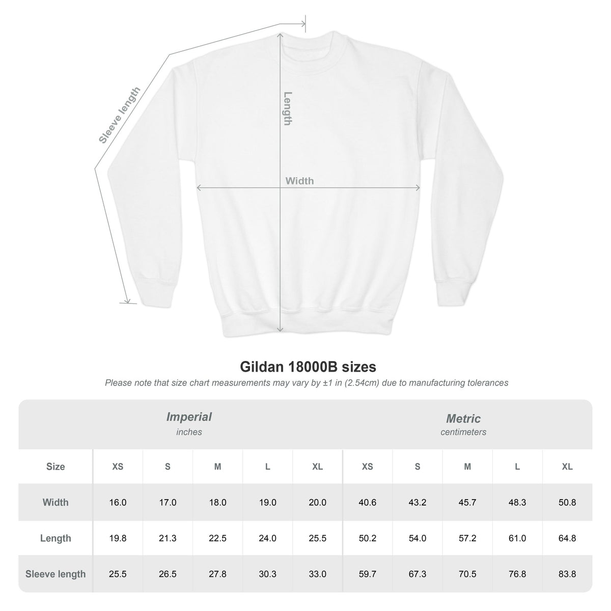 Youth Crewneck Sweatshirt - Gothic Rose Skeleton Graphic