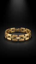 Bold vermeil choker necklace