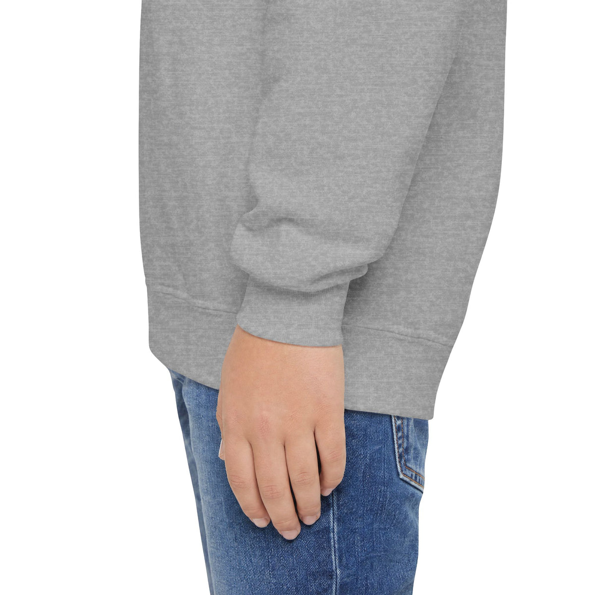 Zombie Kid Crewneck Sweatshirt — Youth Halloween Graphic