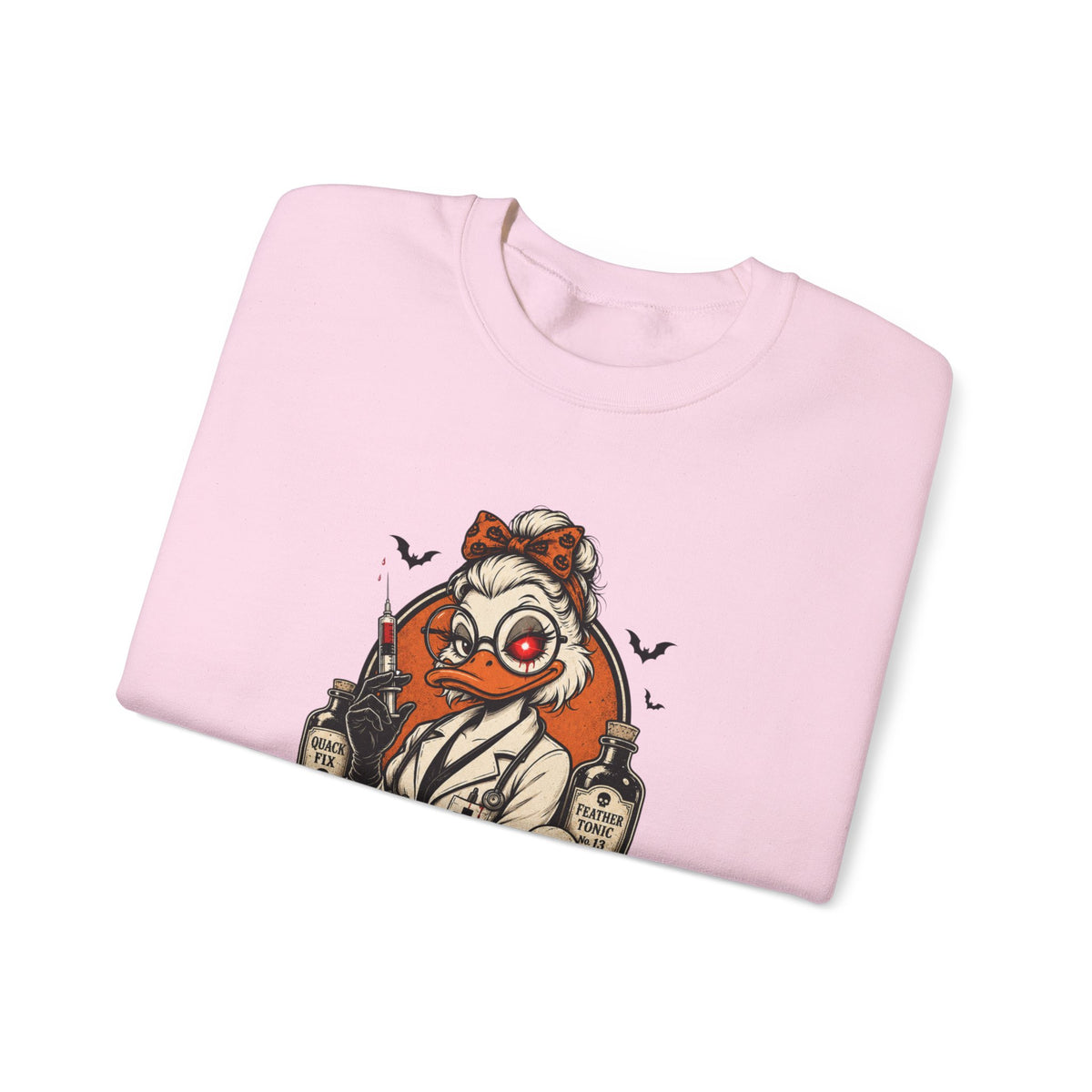 Ducktress Halloween Sweatshirt — "Trust Me I Am a Ducktress" Graphic Crewneck