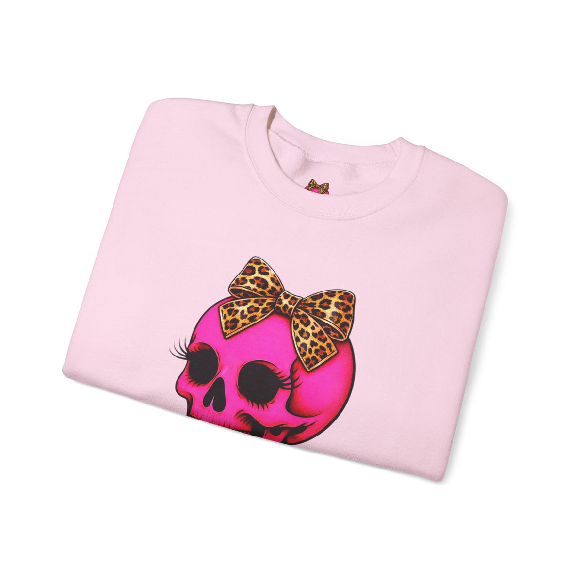 Diosa Salvaje Pink Skull Sweatshirt