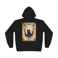 Halloween Black Cat Hoodie "Fuck Halloween, You Are Scared Every Day" Retro Gothic Pullover