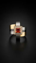 Geo Axis Statement Ring
