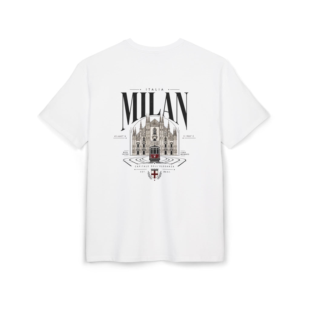Milan Cathedral Graphic Tee | "Luxury Mindset" Oversized T‑Shirt