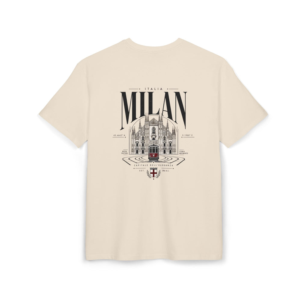 Milan Cathedral Graphic Tee | "Luxury Mindset" Oversized T‑Shirt