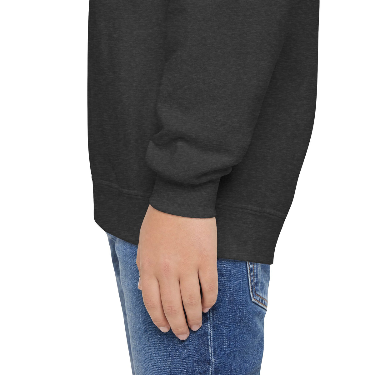 Zombie Kid Crewneck Sweatshirt — Youth Halloween Graphic